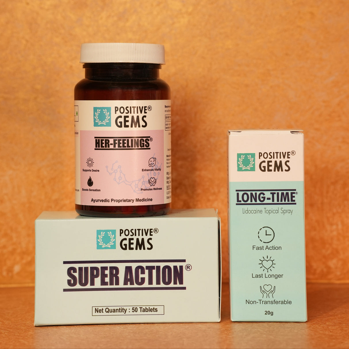 SuperAction, LongTime & Her-Feelings Combo®